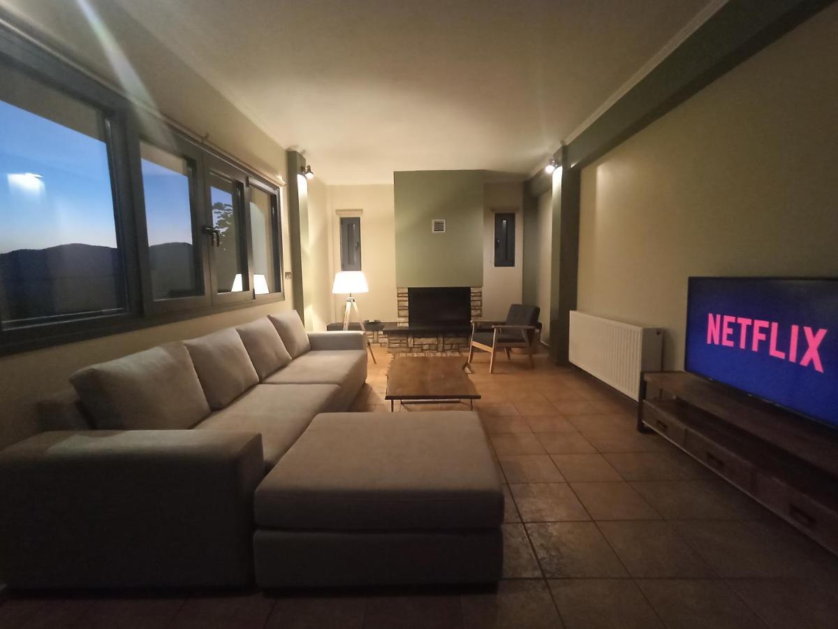 Elatos Boutique Mountainhouse Villa Karpenisi Ngoại thất bức ảnh