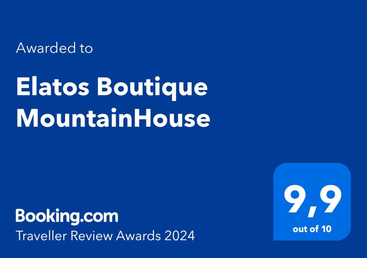Elatos Boutique Mountainhouse Villa Karpenisi Ngoại thất bức ảnh